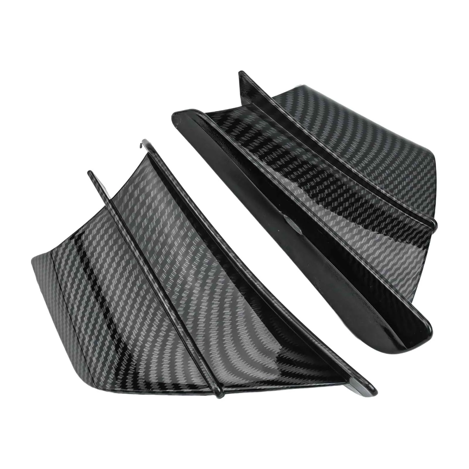 

Как показано в рисунке комплект аэродинамических крыльев, устойчивый к атмосферным воздействиям пластик, улучшающий производительность мотоцикла для Honda для Kawasaki