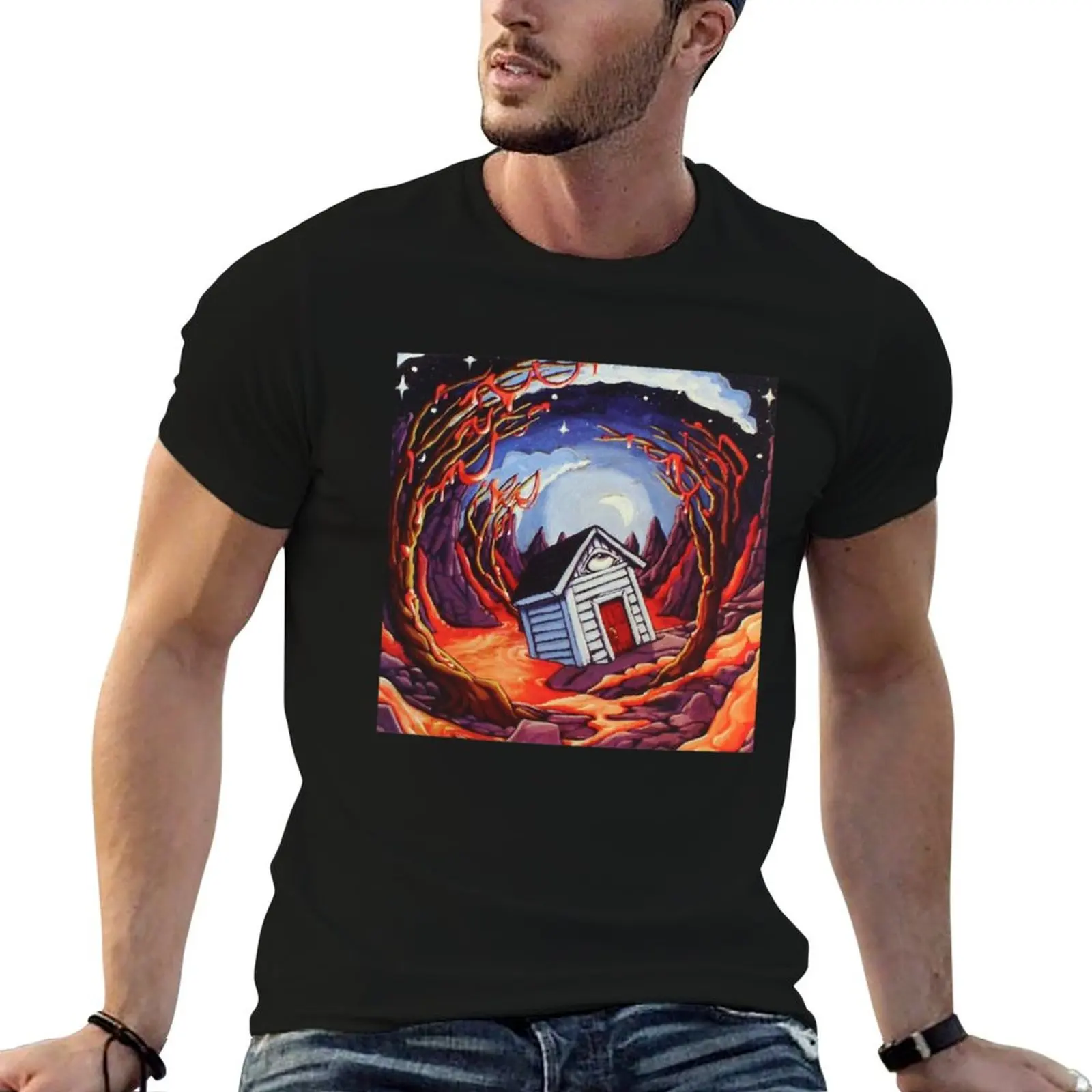 Turmoil _amp_ Tinfoil Billy Strings Music Album T-Shirt Running Gym Short Sleeve Sports Tee