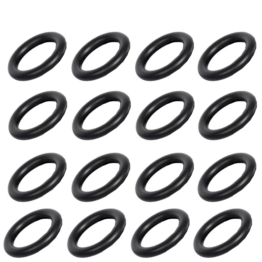

5Pieces 110*6mm OD*Thickness Black NBR Nitrile Chemigum Rubber O-Ring Washer Seal O Ring Gasket
