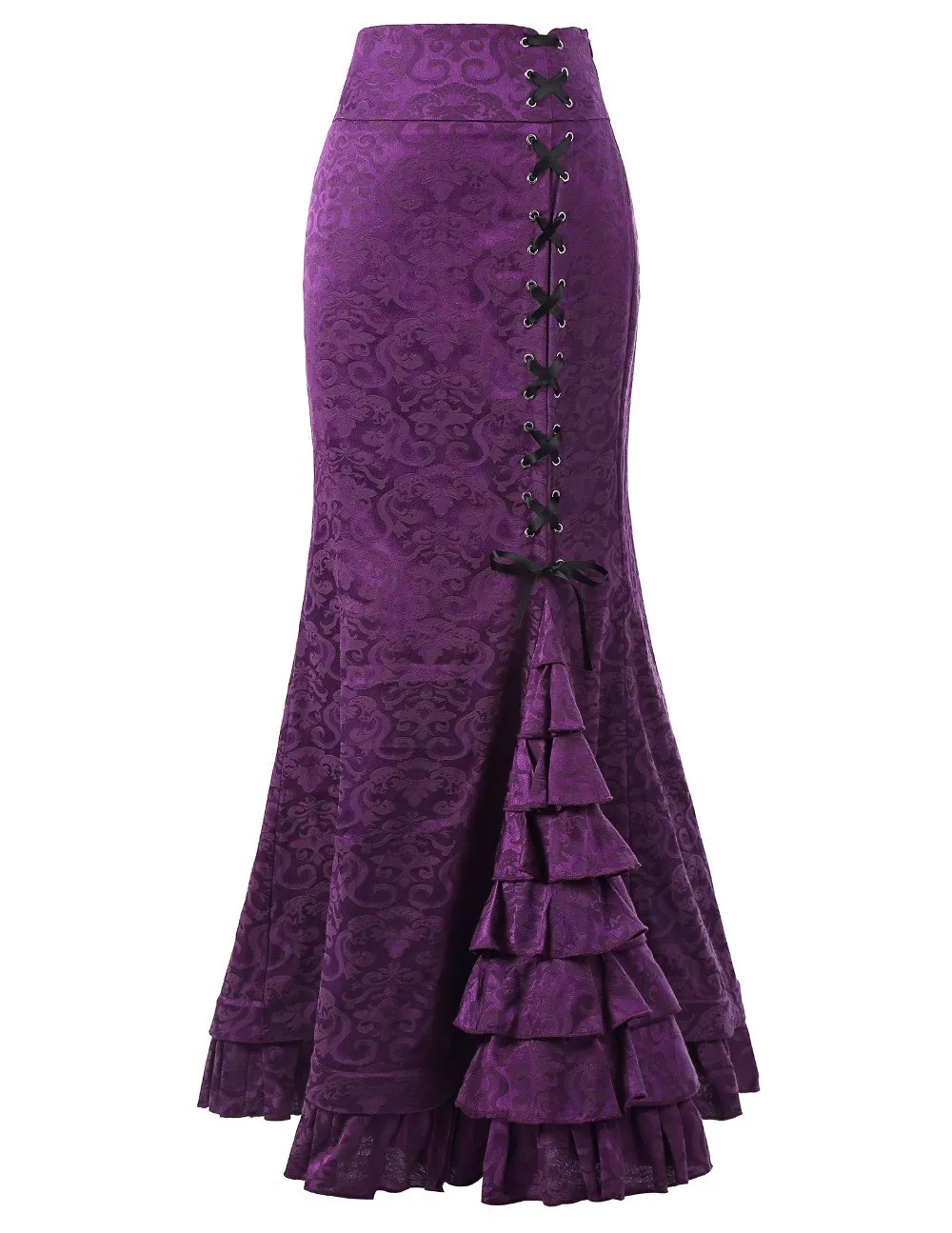 

Sexy Fi Tail Long Skirt f Body Skirt with Belt Embroidery Women's Faion Trend Hot S Autumn 2023 Other 00% Material