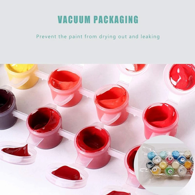 Cat dengan angka untuk orang dewasa, alat lukis DIY untuk pemula, lukisan akrilik sepeda cocok untuk ruang tamu