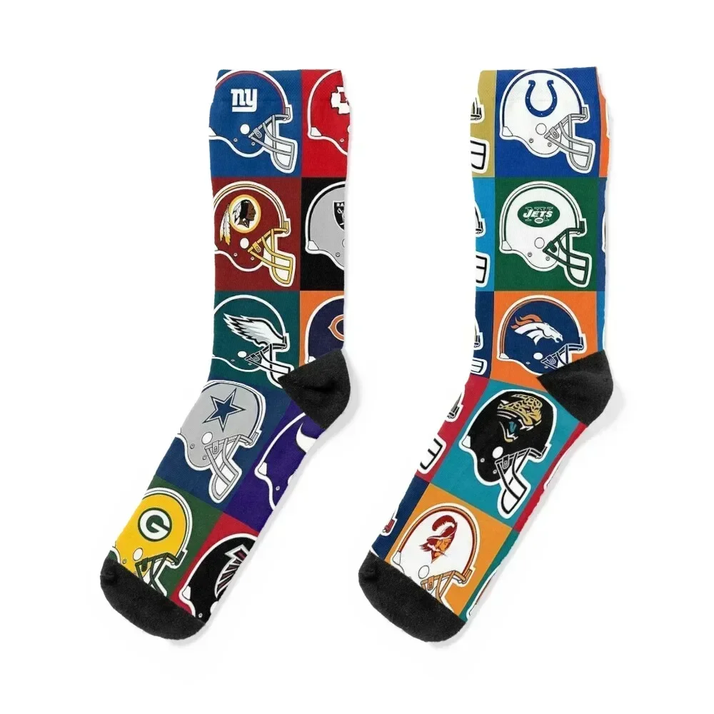 

American Football Poster Socks hiphop short ankle Men's Socks Women's