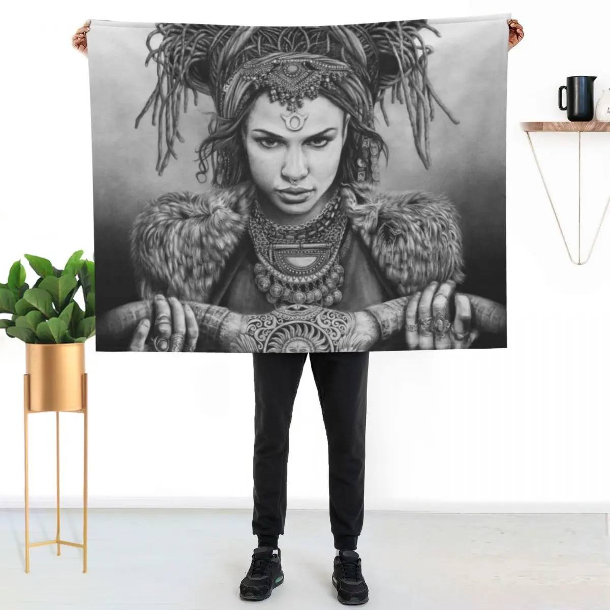 

Taurus Throw Blanket Soft Sherpa Fleece Warm Blanket for Winter