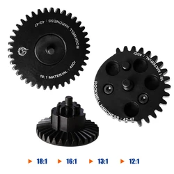 Voorverkoop Super Hoge Snelheid CNC Staal Cut 40Cr Serie Tactische Gear Set 12:1/13:1/16:1/18:1 voor AEG EBB Versie 2/3 Airsoft Versnellingsbak