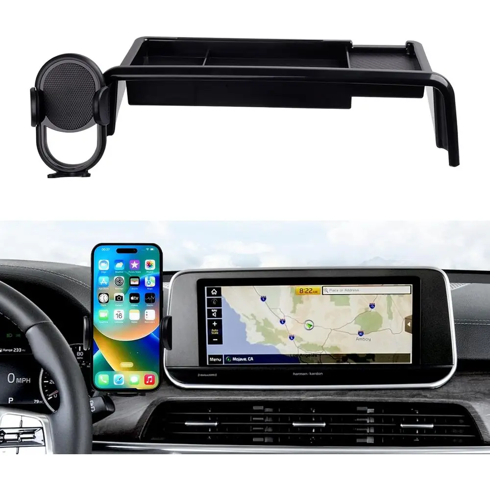 

Держатель для телефона 10,25 дюйма с органайзером, поворот на 360 градусов, для использования без рук