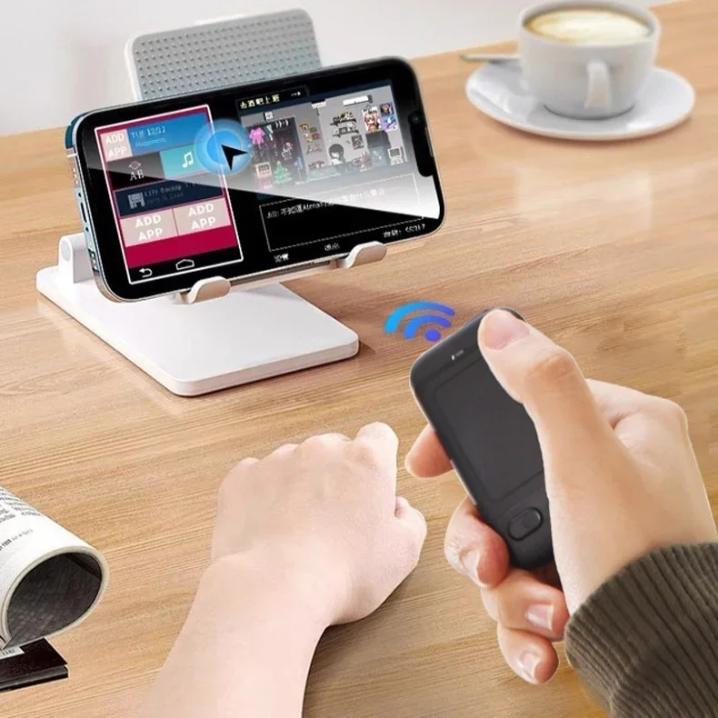 CheerTok Air Bluetooth Phone Remote Touchpad Page Turner Camera Shutter for iPhone/Android Smartphone Tablet E-Book Video