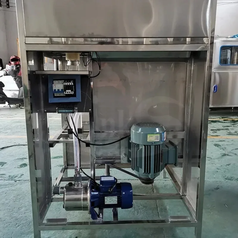 BS-1 Barrel Washer Decapping Brushing Washing Machine 5 Gallon Bottle Brushing De-capper Machine