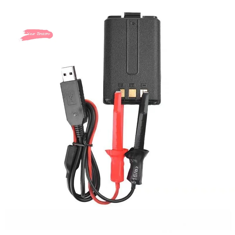 

Y-Universal USB Charger Cable Two Way Radio With Indicator Light Walkie Talkie Accessory For UV-5R UV-82 BF-888S TYT Retevis