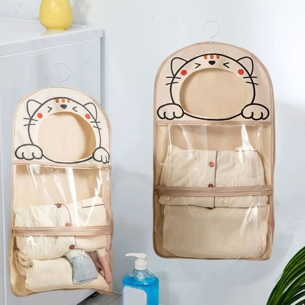 

Wall Mounted Dirty Clothes Storage Bag Waterproof Large Capacity Clothes Hanging Basket with Hook Foldable Toy Storage Bags Dorm