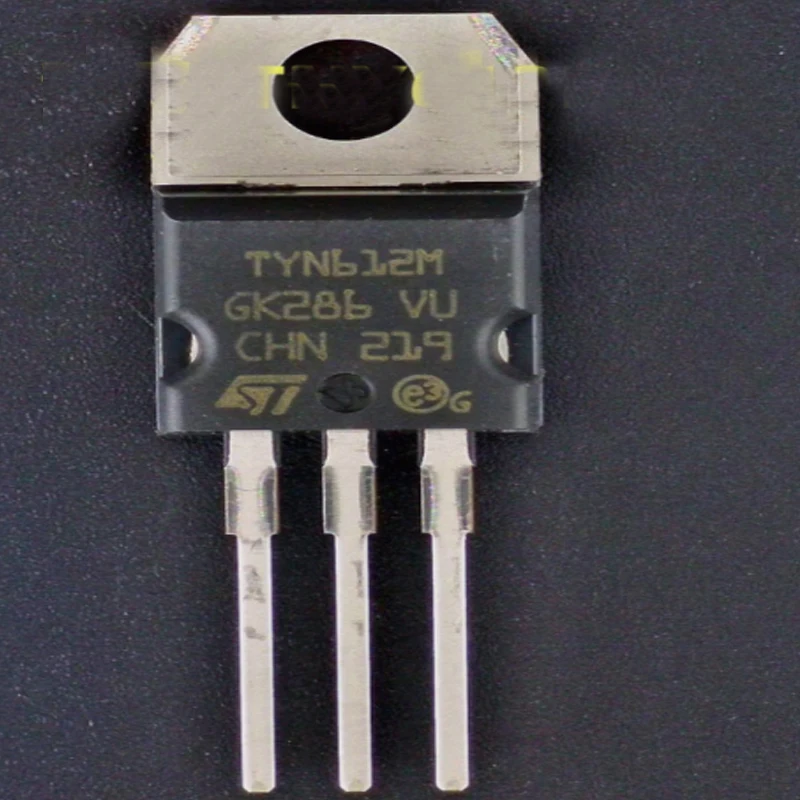 

10PCS TYN612MRG Unidirectional thyristor TO-220 600V/1W direct shooting quality assurance