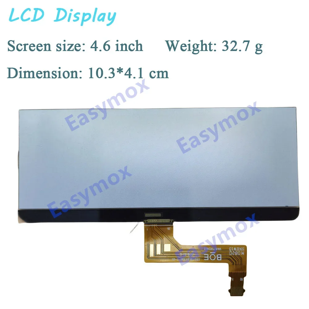 

4.6 Inch FPC-VLG7308_T-01 LCD Display Motorcyle Screen for Motorcycle Speedometer Dashboard Gauge