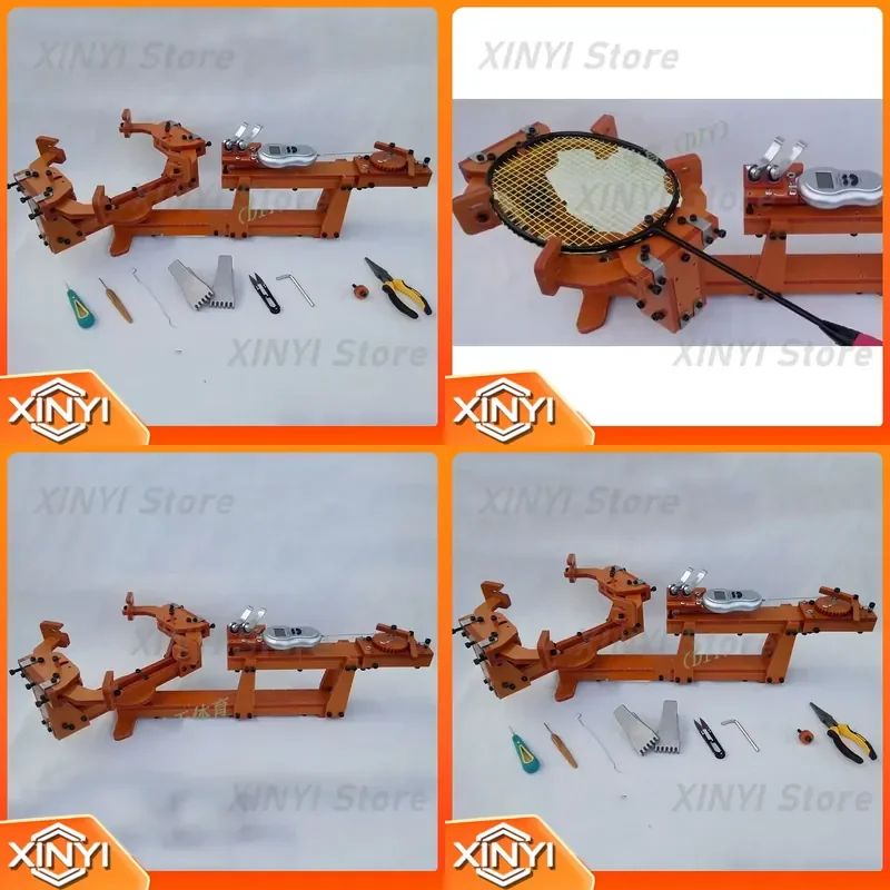 Professional Winch Type Badminton Racket Stringing Machine for DIY Players for Rackets Over 60Lb for Badminton Stringing