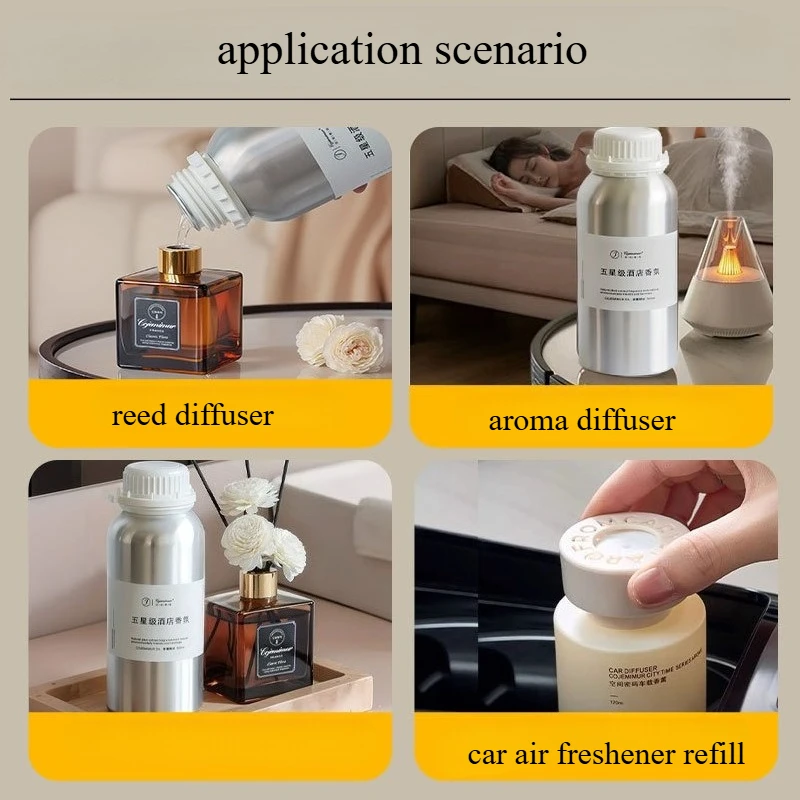 500ML Essential Oil for Hotel Aroma Diffuser Machine,Reed Diffuser and Home Ultrasonic Oil Diffuser, Home Fragrance Refill