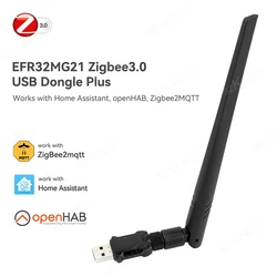 ZigBee 3.0 USB Dongle Plus-E Universal Wireless Gateway USB Open Source Hub Works with Home Assistant OpenHAB Zigbee2MQTT ZHA