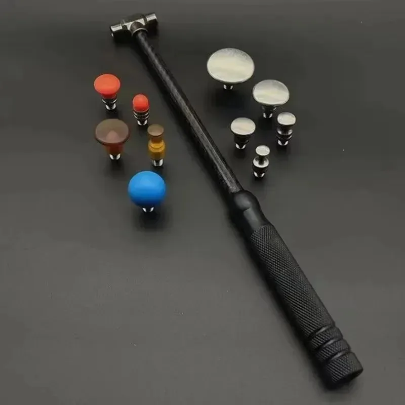 جديد سيارة دنت الجسم إصلاح قرع التسوية المطرقة استبدال Traceless أداة إصلاحRea ألياف الكربون الفولاذ المقاوم للصدأ #3