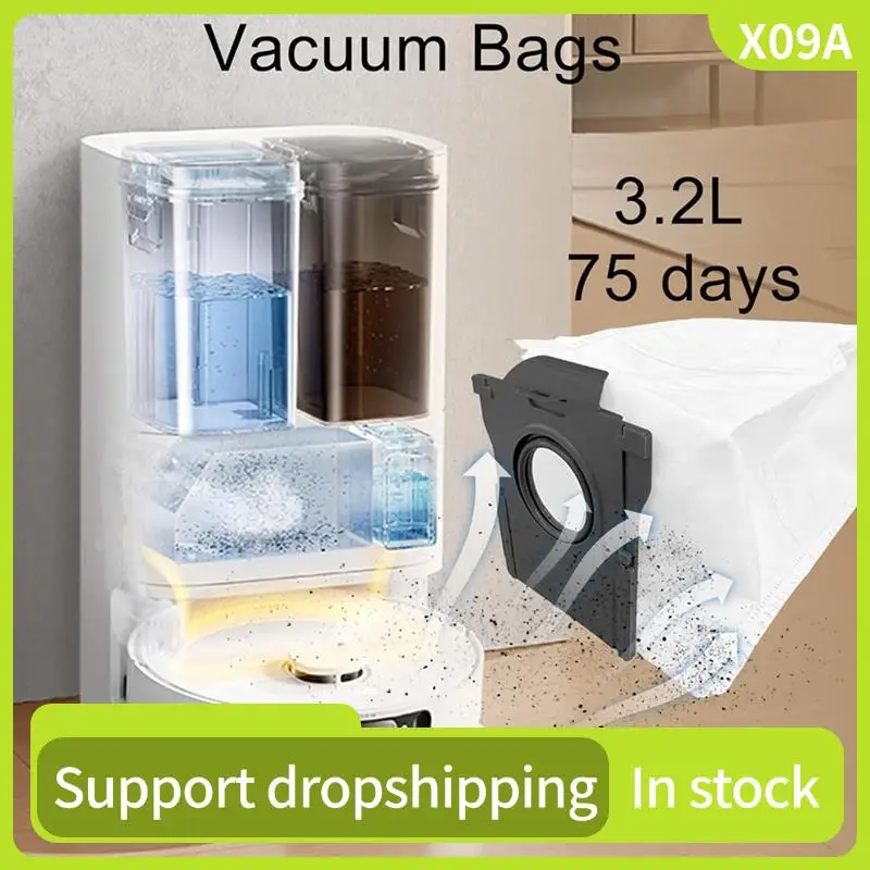 

X09A 24 шт. комплект аксессуаров для Dreame Mova S20 Ultra/RLM71CE аксессуары для пылесоса основная боковая щетка подушечки для швабры фильтры пыль Ba