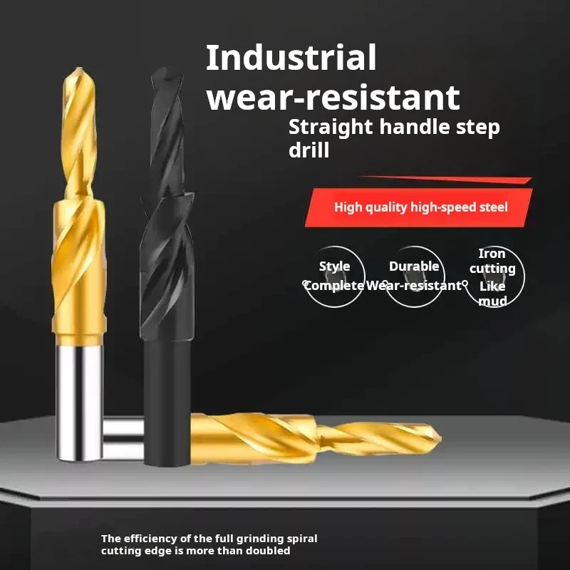 

Ступенчатое сверло с подвійной режущей головкой из быстрорежущей стали для металла 90 180 градусов M3 M4 M5 M6 M8 M10 M12 Инструмент для конического сверления 1 шт.