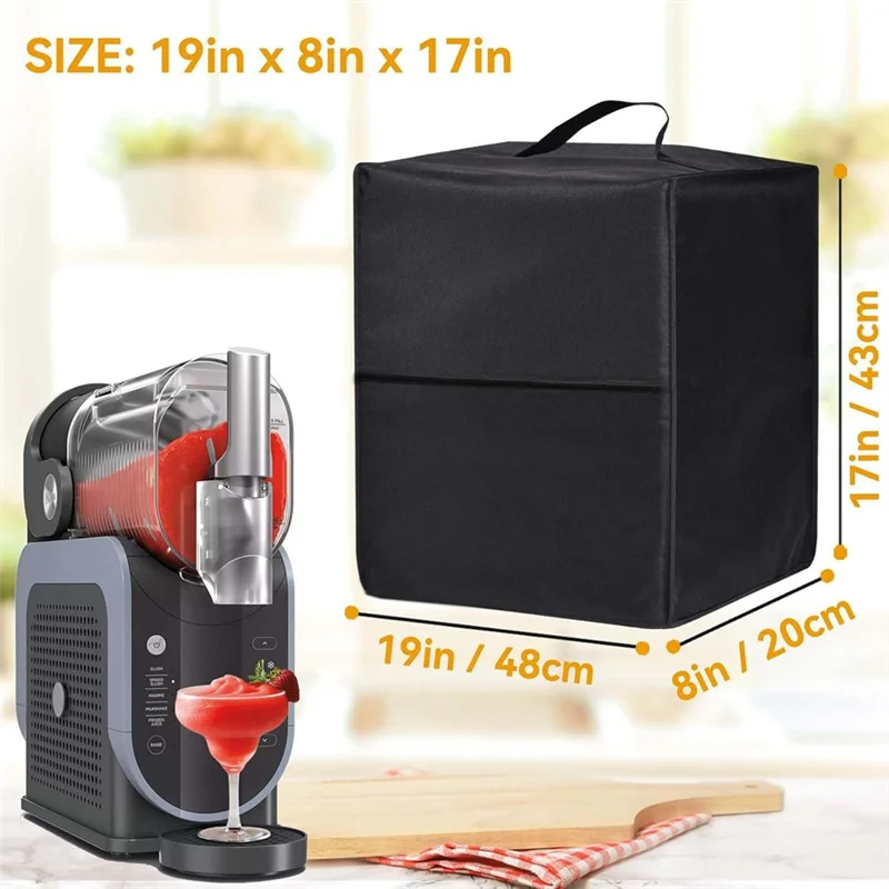 ABKW-Slushie Machine Dust Cover, Heat-Resistant Waterproof And Dust-Proof For Ninja Slushi FS301C/FS301/FS300/FS299