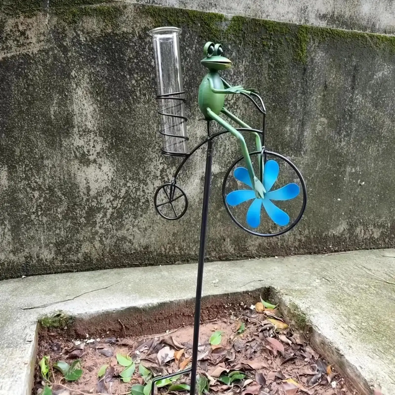 

Rain Gauge Yard Decoration Unique Design Decorative for Garden Farm Backyard