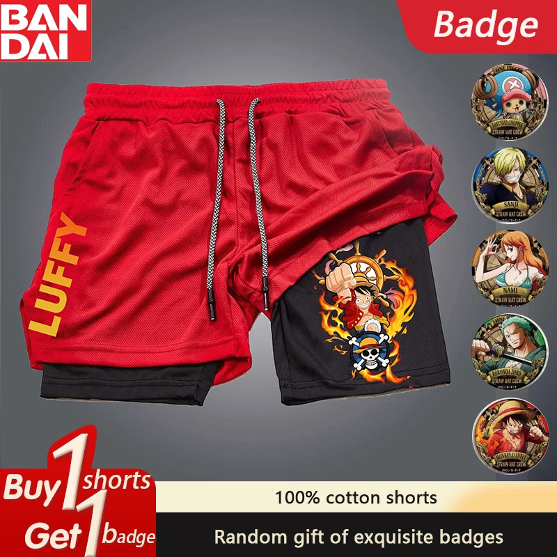 2025-mais-recente-uma-peca-animacao-japonesa-verao-esportes-shorts-duplos-americano-praia-fitness-respiravel-shorts