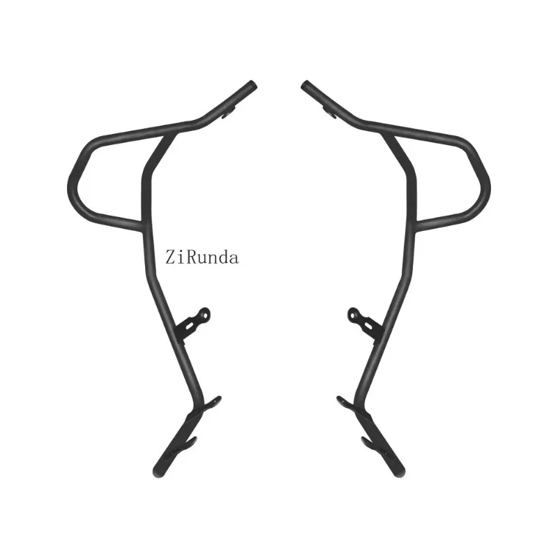 

Motorcycle modified bumper, high carbon steel guard bar, large surrounding anti-drop bar, thickened guard frame