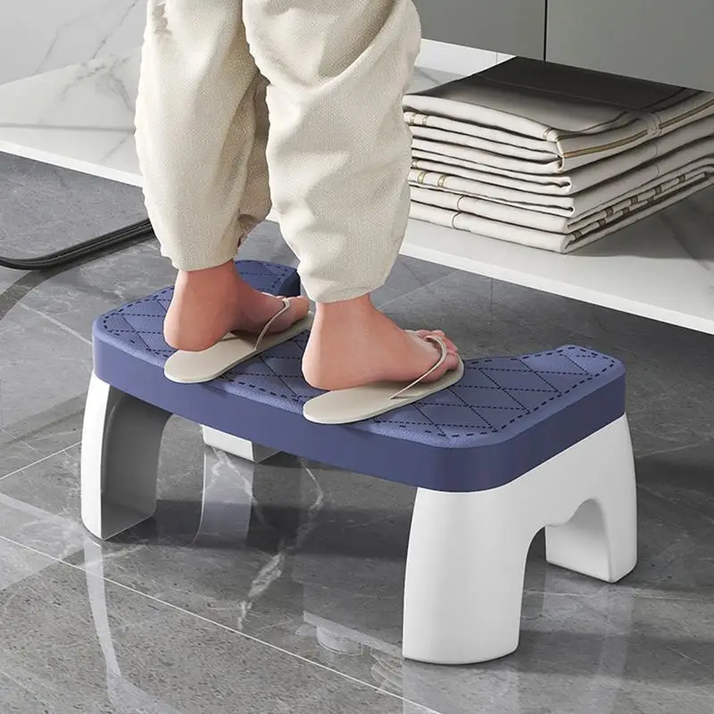 

1pcs Poop Stool Toilet Step Stool Height Bathroom Step Stool Potty Training For Adult Kids Portable Squat Stool Capability