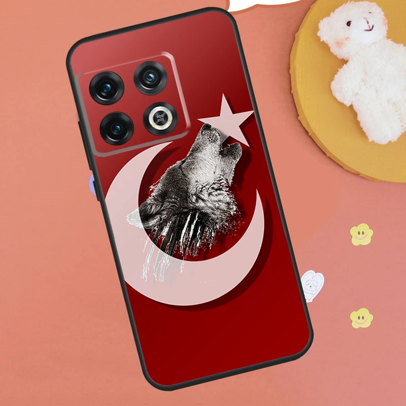 حافظة علم تركيا لهاتف OnePlus 13T 10T 8T 12R 13R 15 13 12 11 9 10 Pro Nord CE 5 2 3 4 Lite N20 N30 Funda