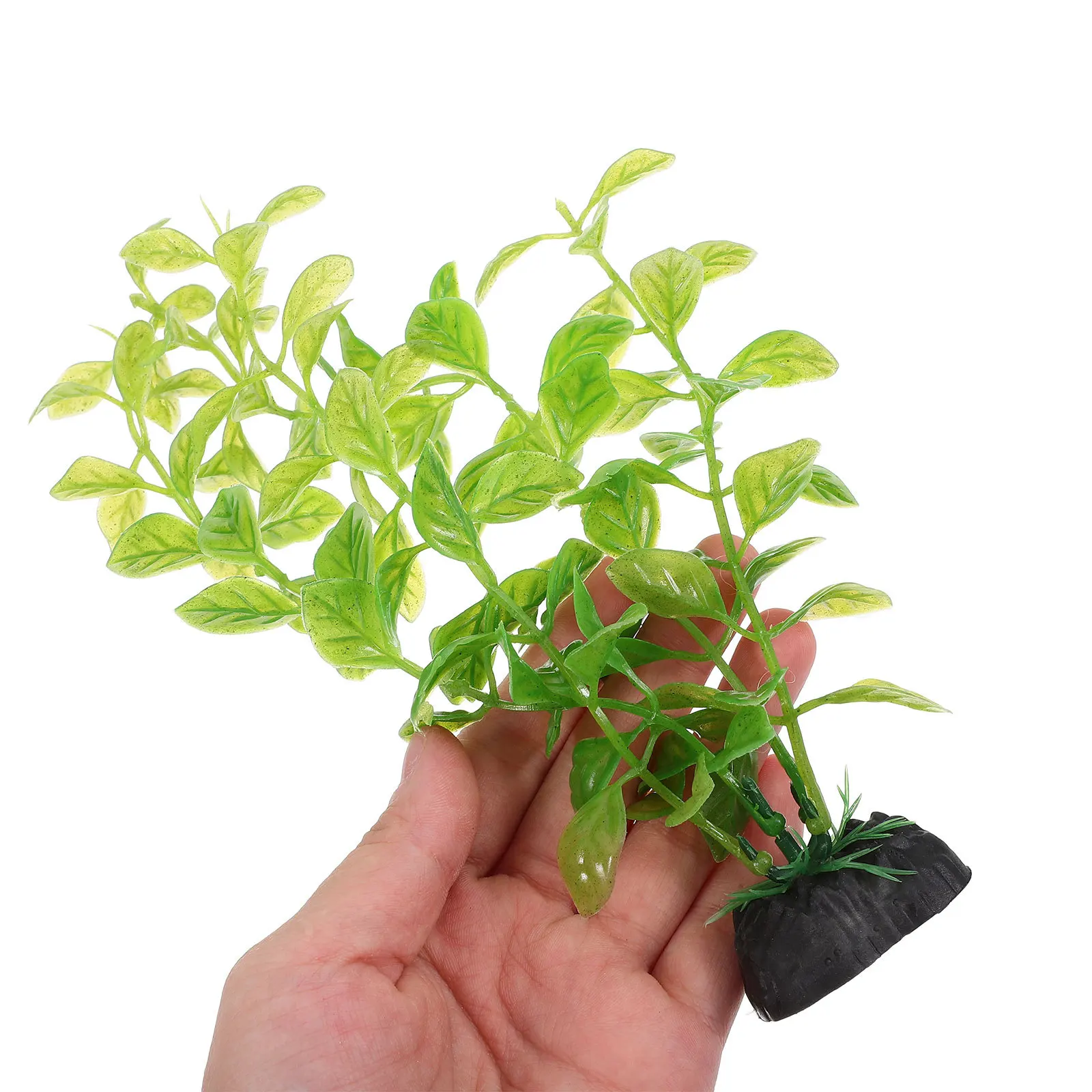 

11Pcs Artificial Fish Tank Plants Realistic Aquarium Decorations Plastic Fake Plants for Fish Tank Accessories