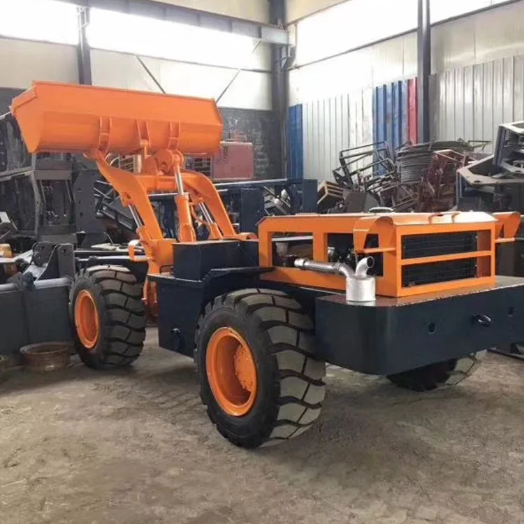 Mine loader 3.5 tons Mine loader A narrow-body mine hole four-wheel drive small forklift