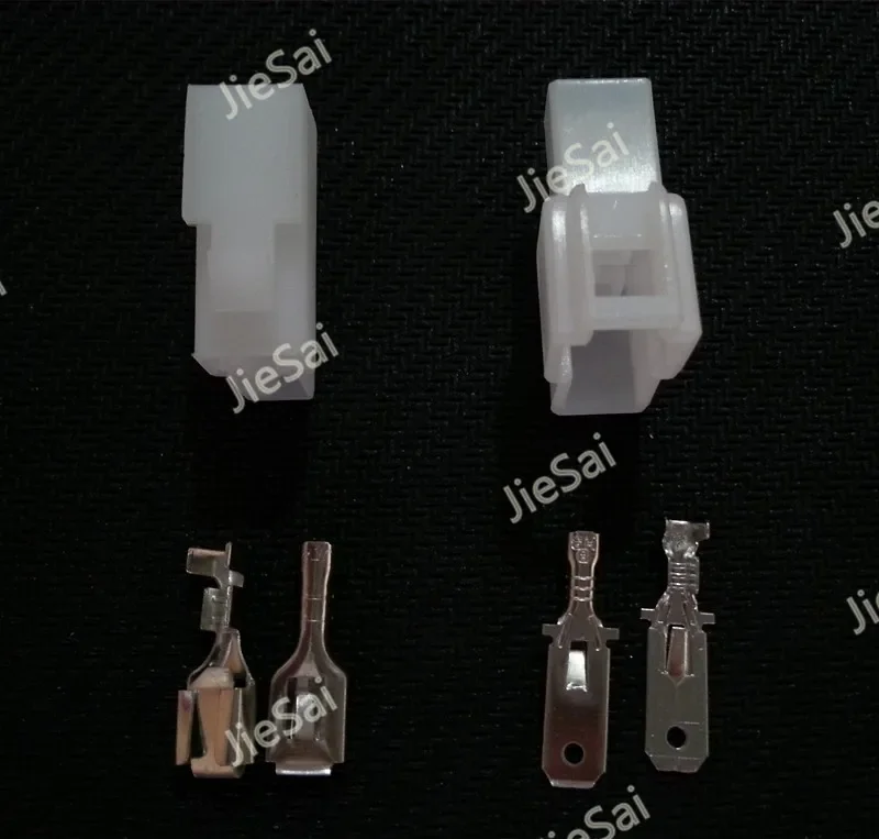 2 Pin 6.3mm Toyota Map Sensor Automotive Connector Wiring Harness Connector Motorcycle Car Engine Plug