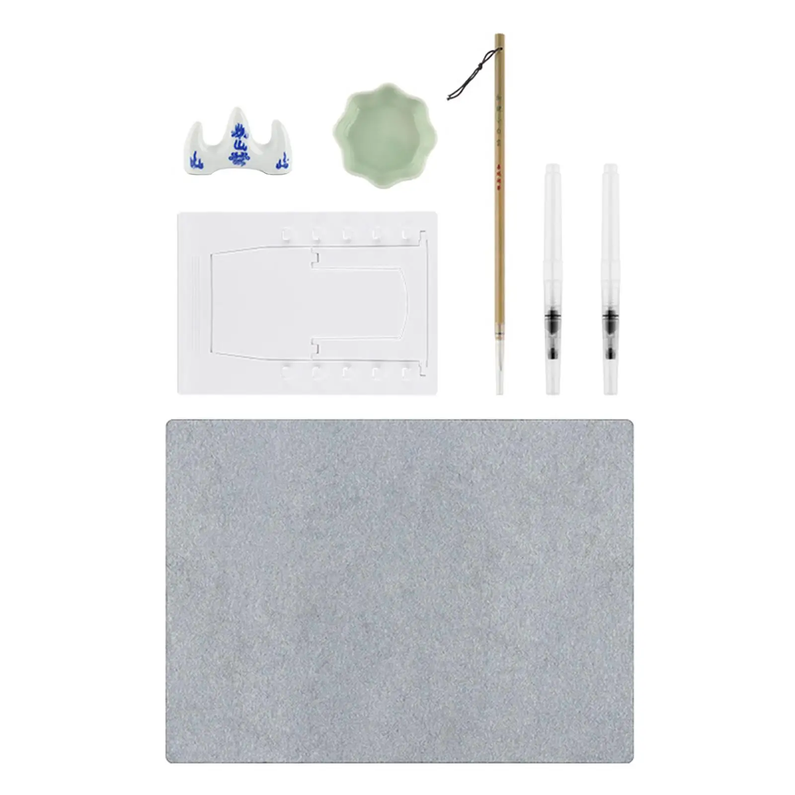 중국 서예 세트, 초보자용 붓글씨, 물 쓰기 천 종이, 서예 연습