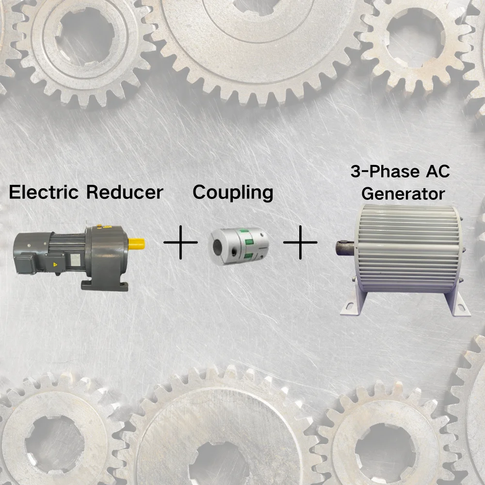 Lage RPM 30KW 20KW 10KW PMG Generator 220V 380V Permanente Magneet Generator Alternatieve Energie met Elektrische verloopstuk Voor DIY