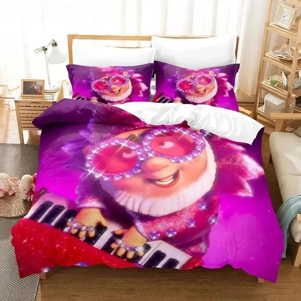Elton John FAREWELL Yellow Brick Road Bedding Set Single Twin Full Queen King Size Bed Set Aldult Kid Bedroom Duvetcover Set