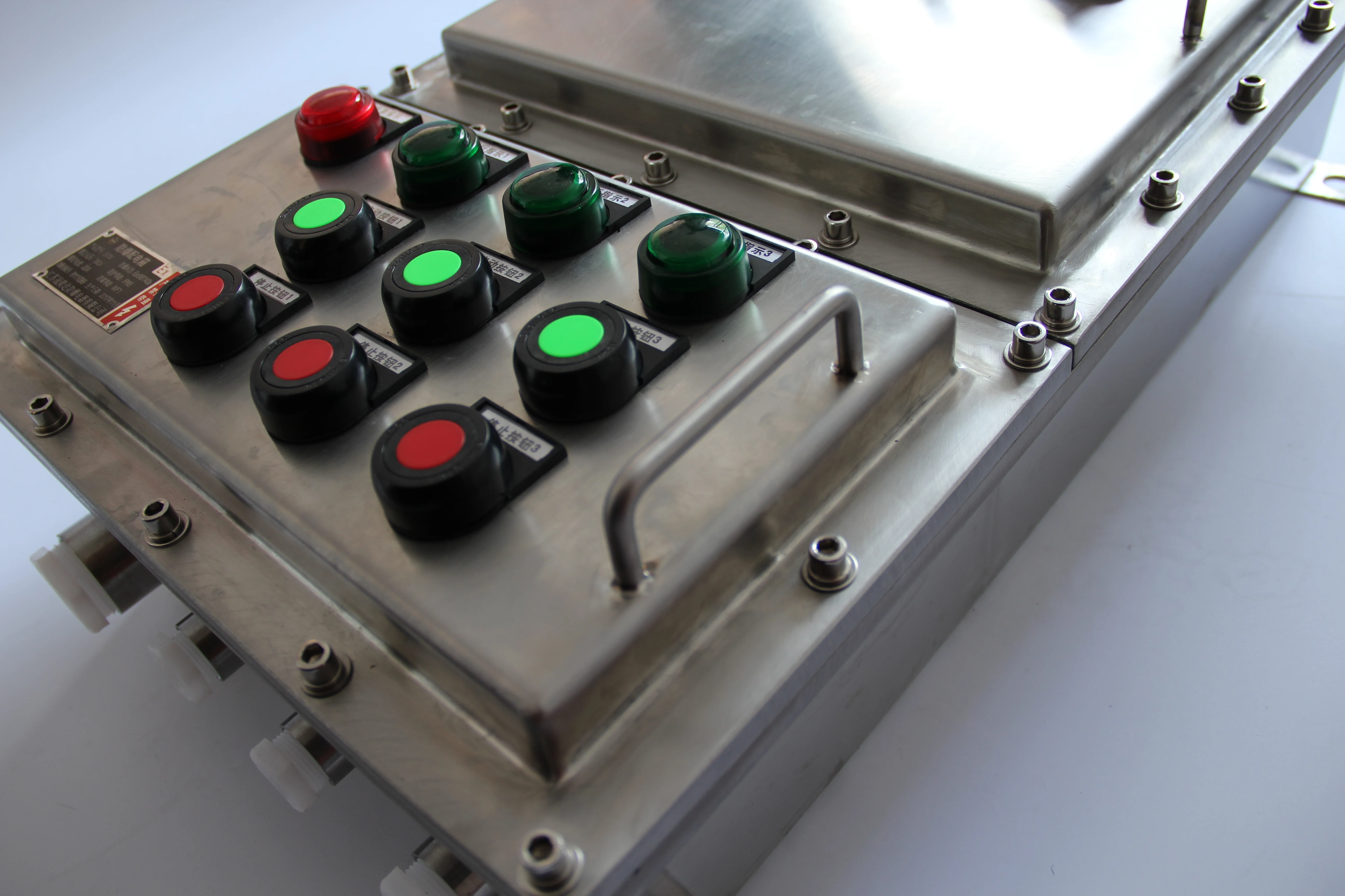 ATEX IP66 Custom Explosion-Proof Control Panel Board Ex-Proof Control Box For Hazardous Areas image 3