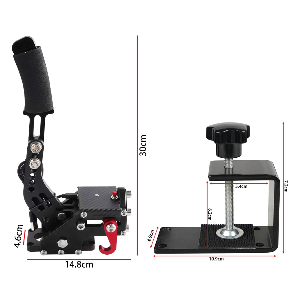 Universal Racing Game USB Handbrake SIM & Fixing Clamp Bracket For PS4/PS5 For Logitech G29 PC all Steering wheel available