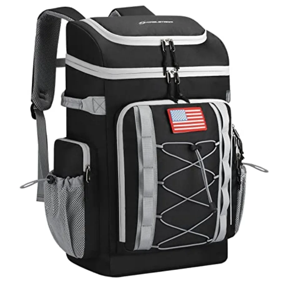 

Cooler Backpack, 50 Can Insulated Soft Backpack Cooler, Portable Lightweight Leakproof Cooler Bag, Large Capacity Beach Cooler,