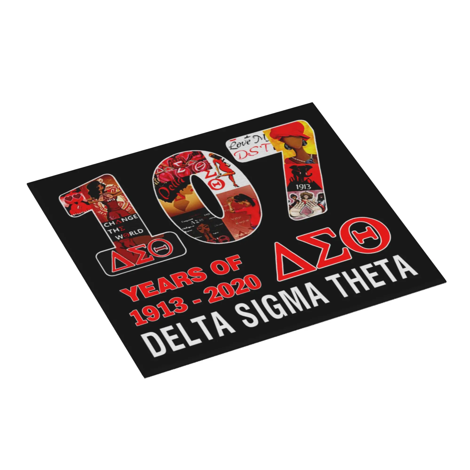 Drying Mat For Kitchen Delta Sigma Theta Sorority 1913 Water Absorbent Waterproof Reusable On Slip Kitchen Counter Protector Mat