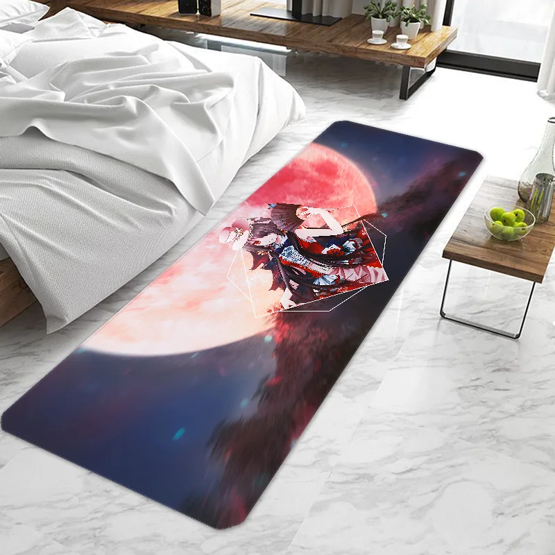 Anime Girl Tokisaki Kurumi Entrance Doormat Non-slip Washable Kitchen Carpet Living Room Hallway Rugs Door Mats Bathroom Bath