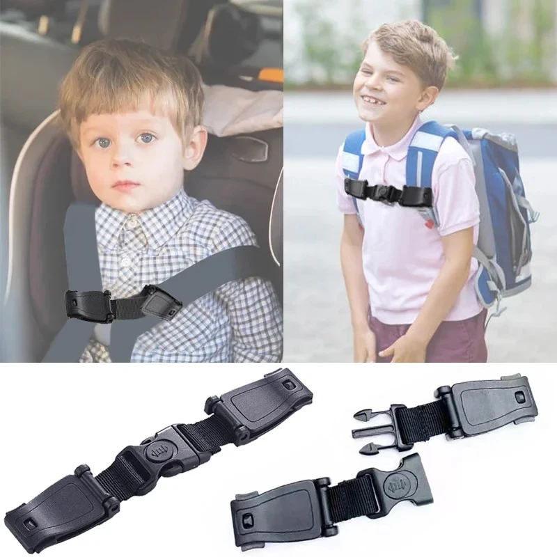 Baby-Tragegurt-Fixierclip, Schulranzen-Antirutschband, Kinder-Schultergurt, Anti-Rutsch-Sicherheitsgurtschnalle