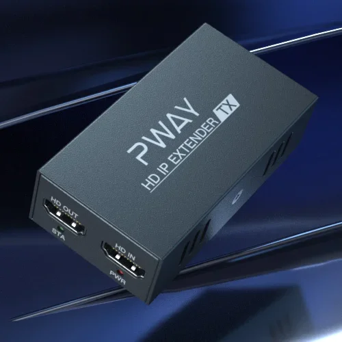 PWAY 200M HDMI Extender Uncompressed Transmit Up To 200m 1080P60HZ HD Video Support EDID Local Loop Out One-to-many Application