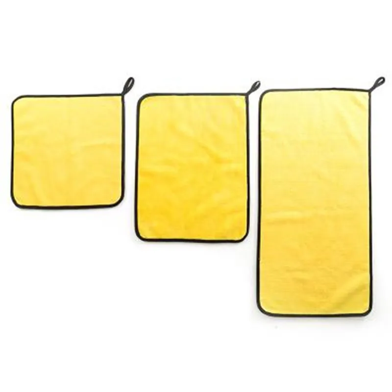 Microfiber Towel Car Interior Dry Cleaning Towels Car Wash Supplies Home Appliance Auto Detailing Rag Products Tools Car Towel