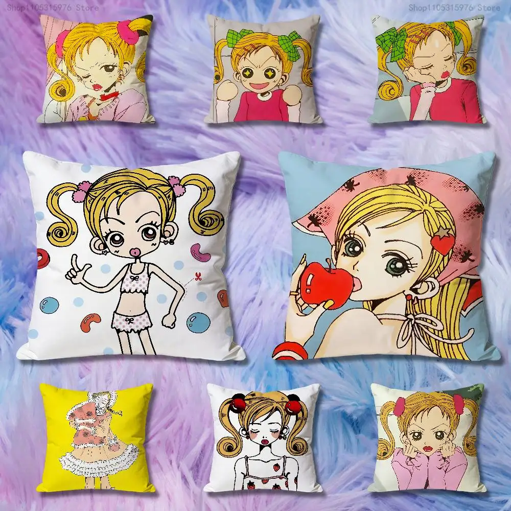 H-Happy Berry K-Kouda Mikako Cartoon Pillow Cover, 4K HD Printed Cushion Cover case with Various Exquisite Patterns