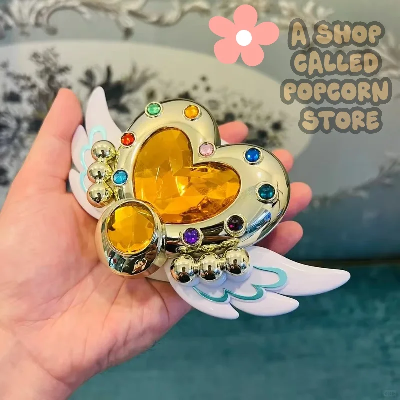 Auf Lager Bandai Original Sailor Moon Anime Figur Proplica Crystal Star Cosmic Heurt Compact Action Figur Spielzeug Geschenk