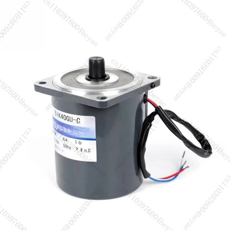 محرك تيار متردد 120 وات 1/2 حصان 5IK120RG منخفض دورة في الدقيقة لتخفيض تروس عزم دوران عالي #3