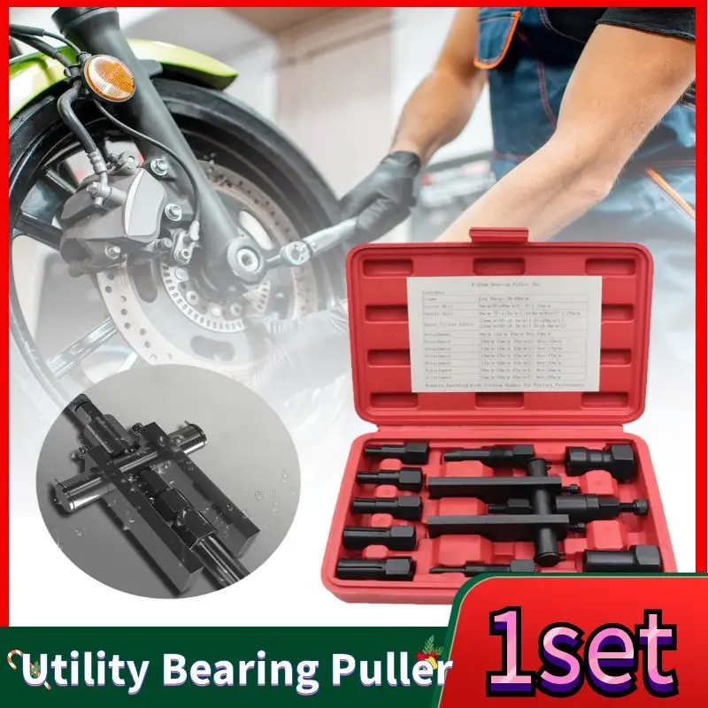 

1 Set Motorcycle Bearing Puller Kit Adjustable Motorcycle Bearing Removal Tool Internal Bearing Puller Kit Motorcycle Internal B