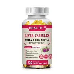 Milk Thistle - Liver Supplement and Cleaning Support to Maintain Healthy Liver Function * -120 Vegetarian Capsules