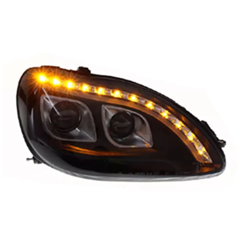 

Suitable for 2002-2005 BENZ S-Class W220 Headlight Assembly LED Daytime Running Lights Flowing Turn Signals