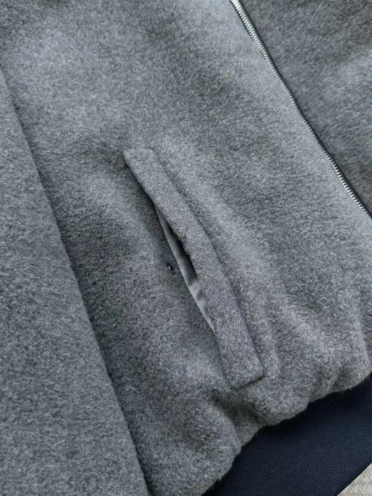 Women's Reversible Letter Embroidery Jacket, Celebrity Same Style Fashion Bomber Baseball Sweatshirt