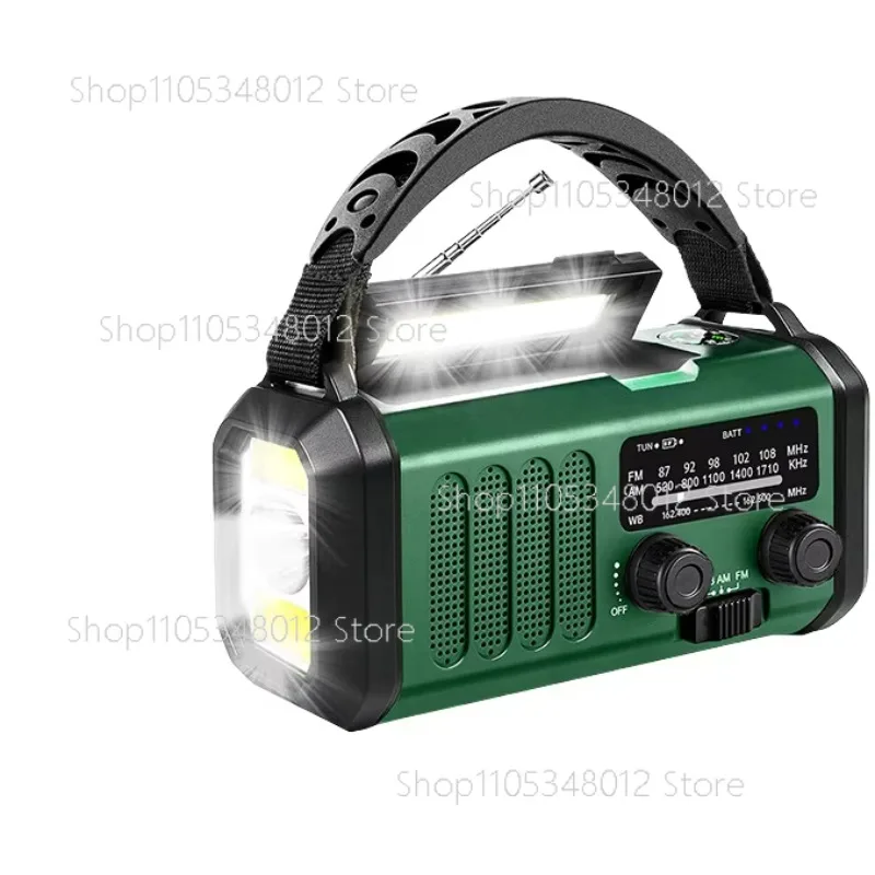 

Emergency Radio 20000mAh Outdoor Multifunctional Hand Radio Solar Hand Flashlight