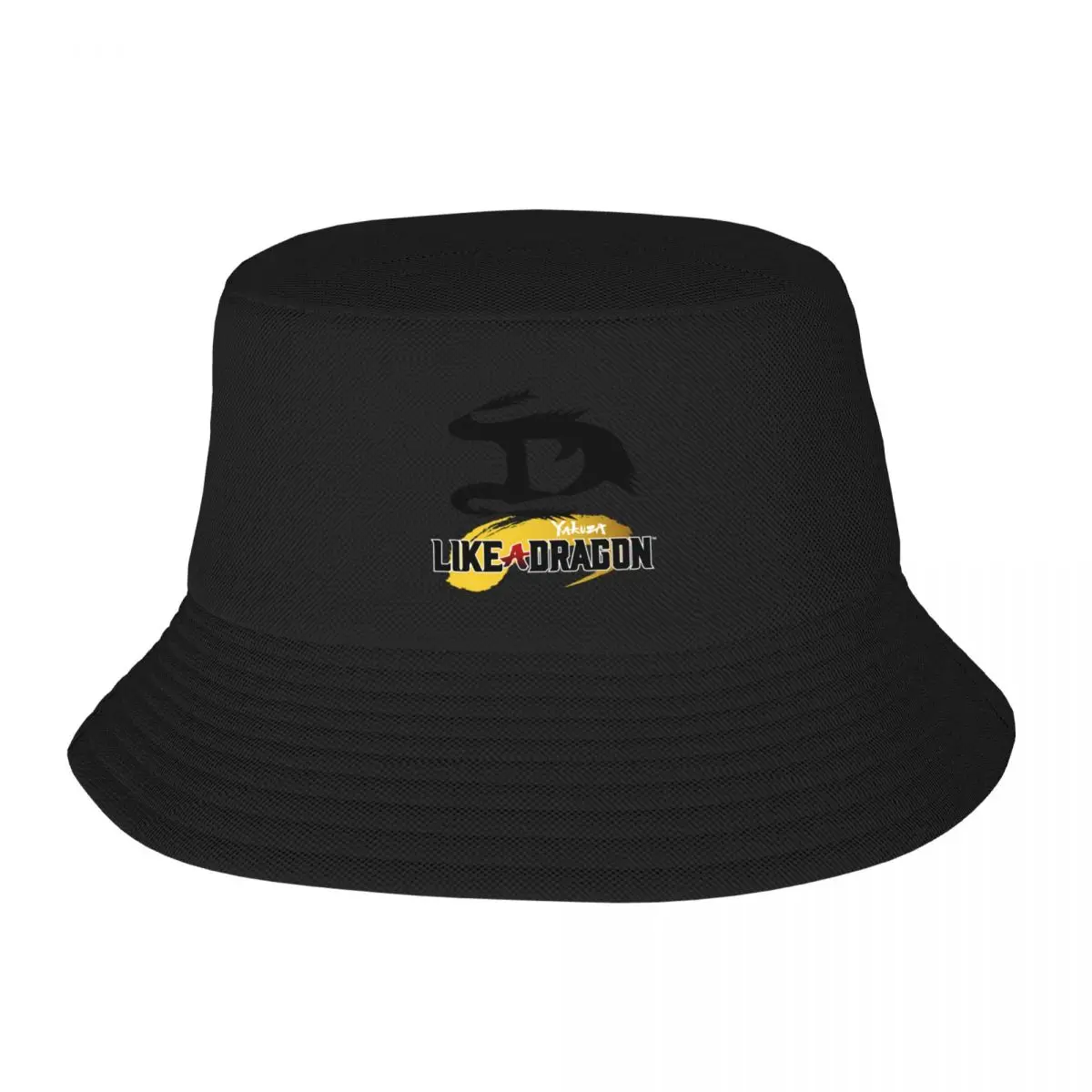 

New Yakuza like a dragon Bucket Hat black Golf Hat Trucker Hat Anime Hat Men's Hats Women's